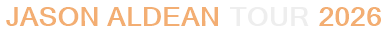 Jason Aldean Tour 2026